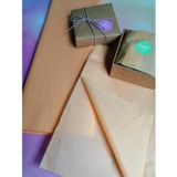 Tuğset Etiket RenkliPelur Kağıdı Turuncu 50x70 cm 10 adet-PK108