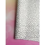 Tuğset Etiket Siyah benekli Desenli Pelur Kağıdı 50x70 cm 10 adet-PK102
