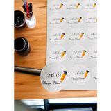 Tuğset Etiket Tebrikler Mezun Oldun Yazılı Sticker Etiket - Karne Mezuniyet Hediyesi Etiketi 35 Adet