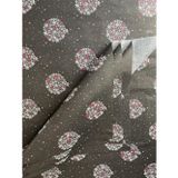Tuğset Etiket Yılbaşı Kar Desenli Süsleme Topu Pelur Kağıdı/Pelur Kâğıt /Yılbaşı Yeni Yıl Hediye Paketleme 10adet-SSLTP10