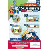TUĞSET Okul Etiketi Kalem Defter Etiketi Özel İsim Yazılabilen Etiket Seti - İsimli Etiket OE161-OE161