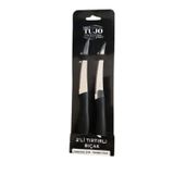 Tujo Knives 2’Li Paslanmaz Çelik Tırtıklı Meyve Ve Sebze Bıçağı – Stainless Steel, Dayanıklı Ve Keskin
