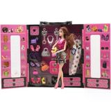 Tuka Shopping Oyuncak Pembe Barbie Gardrop Çanta 30 Parça Aksesuarlı - Tuka