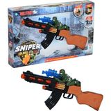Tuka Shopping Sniper Oyuncak Tüfek/ Pilli Işıklı Sesli - Tuka - Renkli