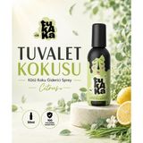 TUKAKA Tuvalet Öncesi Kötü Koku Giderici Sprey 50ml - Uzun Ömürlü Banyo ve Tuvalet Kokusu - Citrus - 50 ml - Citrus