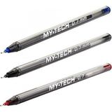 Tükenmez Kalem Mavi Siyah 3 Renkli Paket Kırmızı 0.7mm Pensan My-Tech Tükenmez Kalem 0.7mm Pensan 2240