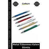 #Tükenmezkalem Lüks Promosyonluk Kurumsal Şık Hediyelik Kaliteli 1006 Metal Tükenmez Kalem Gümüş