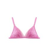 Tül Detaylı Leopar Desenli Bralet Sütyen