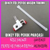 Tül Dikey Perde Vagon Takımı-Tül Dikey Perde Parçası-Tül Dikey Pe