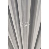 Tül Shop Ütü Istemez ve Kırışmaz Ağır Sade ve Şık Kdk Ekru Model 1/2 Seyrek Pileli Tül Perde - Kırık Beyaz - 250 x 260 cm