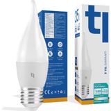 Tuled Redeem C37A E27 Mum Ampul, Titreşimsiz, Göz Konforu, 456 Lümen, Sıcak Beyaz, 2700 Kelvin - 40 - 50 W