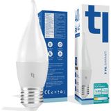 Tuled Redeem C37A E27 Mum Ampul, Titreşimsiz, Göz Konforu, 505 Lümen, Soğuk Beyaz, 6500 Kelvin - 40 - 50 W