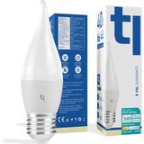 Tuled Redeem C37A E27 Mum Ampul, Titreşimsiz, Göz Konforu, 525 Lümen, Doğal Beyaz, 4000 Kelvin - 40 - 50 W