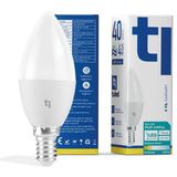Tuled Redeem C37S E14 Mum Ampul, Titreşimsiz, Göz Konforu, 497 Lümen, Ilık Beyaz, 3000 Kelvin - 40 - 50 W