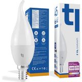 Tuled Redeem Plus C37A E14 Mum Ampul, Titreşimsiz, Göz Konforu, 570 Lümen, Sıcak Beyaz, 2700 Kelvin - 40 - 50 W