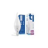 Tuled Redeem Plus C37A E14 Mum Ampul, Titreşimsiz, Göz Konforu, 579 Lümen, Soğuk Beyaz, 6500 Kelvin
