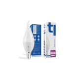 Tuled Redeem Plus C37A E14 Mum Ampul, Titreşimsiz, Göz Konforu, 603 Lümen, Parlak Beyaz, 5700 Kelvin