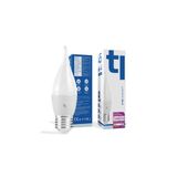 Tuled Redeem Plus C37A E27 Mum Ampul, Titreşimsiz, Göz Konforu, 603 Lümen, Parlak Beyaz, 5700 Kelvin