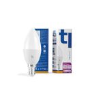 Tuled Redeem Plus C37S E14 Mum Ampul, Titreşimsiz, Göz Konforu, 571 Lümen, Sıcak Beyaz, 2700 Kelvin