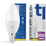 Tuled Redeem Plus C37S E14 Mum Ampul, Titreşimsiz, Göz Konforu, 590 Lümen, Ilık Beyaz, 3000 Kelvin - 40 - 50 W