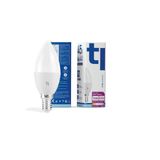 Tuled Redeem Plus C37S E14 Mum Ampul, Titreşimsiz, Göz Konforu, 594 Lümen, Soğuk Beyaz, 6500 Kelvin