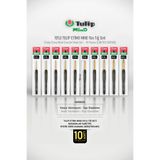 Tulip Etimo MIND - 10'lu Set- Elastik Silikon Saplı Yün Tığ - 10 Adet Etimo Tığ