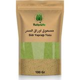 tulip life 1.Kalite Sidr Tozu Sidir Yaprağı ( Arabistan Kirazı) Tozu 100 Gr