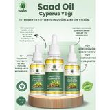 Tulip Life Tüy Azaltıcı Dökücü Önleyici Incetici Saad Oil ( Cyperus Rotundus Oil ) 30 ml ( (3ADET ) - Aromasız
