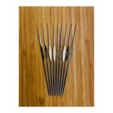 Tulip Metal Oya, Dantel ve Örgü Tığ Seti. 12cm. No: 0-2-3-5-6-8-9-10-11. 9 Adet.