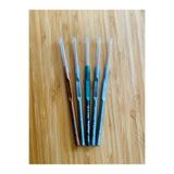 Tulip Plastik Saplı Oya Ve Dantel El Işi Sarı Uç Tığ Seti. No: 6, 7, 9, 15. 4'lü Set.