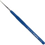 Tulip Silikon Saplı Elastik Dantel Tığı Yumuşak Mavi Renk 14 Cm Rahat Kullanım İçin - No:12 1.00 mm