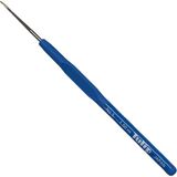 Tulip Silikon Saplı Elastik Dantel Tığı Yumuşak Mavi Renk 14 cm Rahat Kullanım İçin - No:5 1.50 mm