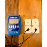 Tulipa Butik Compex Çıtçıtlı Elektrot Tens Pedi 5x5 cm Tüm Yaşlar İçin Uyumlu ve Temiz Kullanım