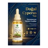 Tuliplifeoffical Tüy Azaltıcı Ve Tüy Önleme Saad Yağı Cyperus Oil Soğuk Sıkım Cold Press 30 ml