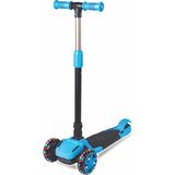 Tulpar 5 - 12 Yaş Aralığına Uygun Katlanabilir Işıklı Scooter 3 Tekerlekli Eğlenceli Tasarım