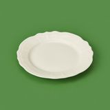 Tulu Porselen Tiffany Krem 19 cm Tatlı Tabağı