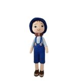 Tulumlu Bebek Amigurumi Organik Oyuncak
