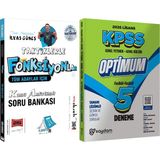 Tüm Adaylar Için Taktiklerle Fonksiyonlar Konu Anlatımlı Soru Bankası (Ilyas Güneş) + Lisans Optimum 5 Deneme