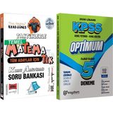 Tüm Adaylar Için Taktiklerle Temel Matematik Konu Anlatımlı Soru Bankası (Ilyas Güneş) + Lisans Optimum 5 Deneme