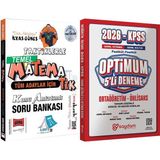 Tüm Adaylar Için Taktiklerle Temel Matematik Konu Anlatımlı Soru Bankası (Ilyas Güneş) + Optimum 5 Deneme