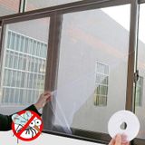 Tüm Cam Pencere Kapılara Uyumlu Çift Kanat Pencere Sinekliği (4741)