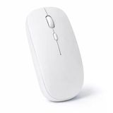 Tüm Cihazlara Uyumlu Bluetooth Mouse Şarjlı Batarya Usb Dongle Ve Şarj Kablosu Dahil Beyaz
