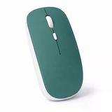 Tüm Cihazlara Uyumlu Bluetooth Mouse Şarjlı Batarya Usb Dongle Ve Şarj Kablosu Dahil Haki