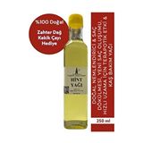 Tüm Cilt Tiplerine Uygun Organik Sepet Pazarı 250 ml Cam Şişe Hint Yağı Onarıcı Etki