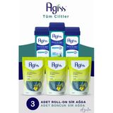 Tüm Ciltler İçin Roll-On Sir Ağda Ve Boncuk Sir Ağda Seti - 3’Lü Azulen Roll-On + 3’Lü Boncuk Ağda