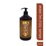 Tüm Saç Tipleri Için Doğal Argan Yağlı Saç Bakım Kremi 500 ml