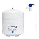 Tüm Su Arıtma Cihazları İçin 12 Litre (3,2G) Metal Tank (Beyaz-Gri)