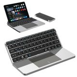 Tüm Tabletler için ve Z Fold Cihazlar için Uyumlu Mag Touchpad Blutooth Standlı Klavye 8inç ve 14.6 inç kadar Destekler