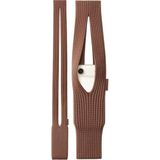 Tüm Telefonlarla Uyumlu 80 cm Phone Pocket Premium Örgü Telefon Askısı | 3D Esnek Tasarım (Kahverengi)