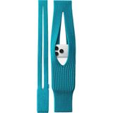 Tüm Telefonlarla Uyumlu 80 cm Phone Pocket Premium Örgü Telefon Askısı | 3D Esnek Tasarım (Turkuaz)
